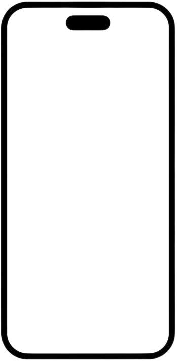 iPhone 14 mockup frame